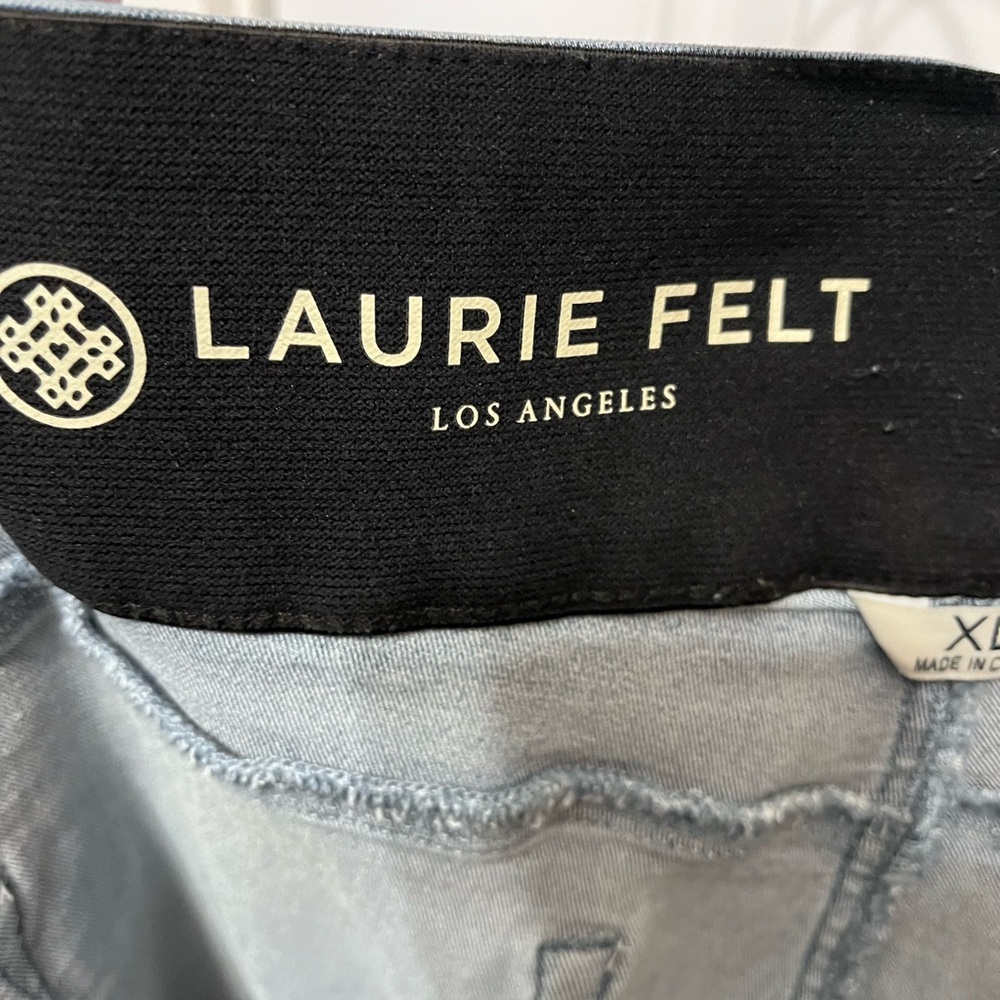 Laurie Felt Light Blue Silky Denim Curve Ankle XL - Picture 5 of 12